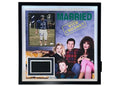Ed O'Neill Signed Al Bundy Married with Children 3D Framed Photo with Playable Video Pose 2 25x25 (JSA)