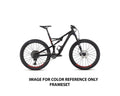 2018 Specialized Camber FSR Expert Carbon 27.5 (FRAMESET ONLY) Carb/RedFlkTnt/RktRed (SM)
