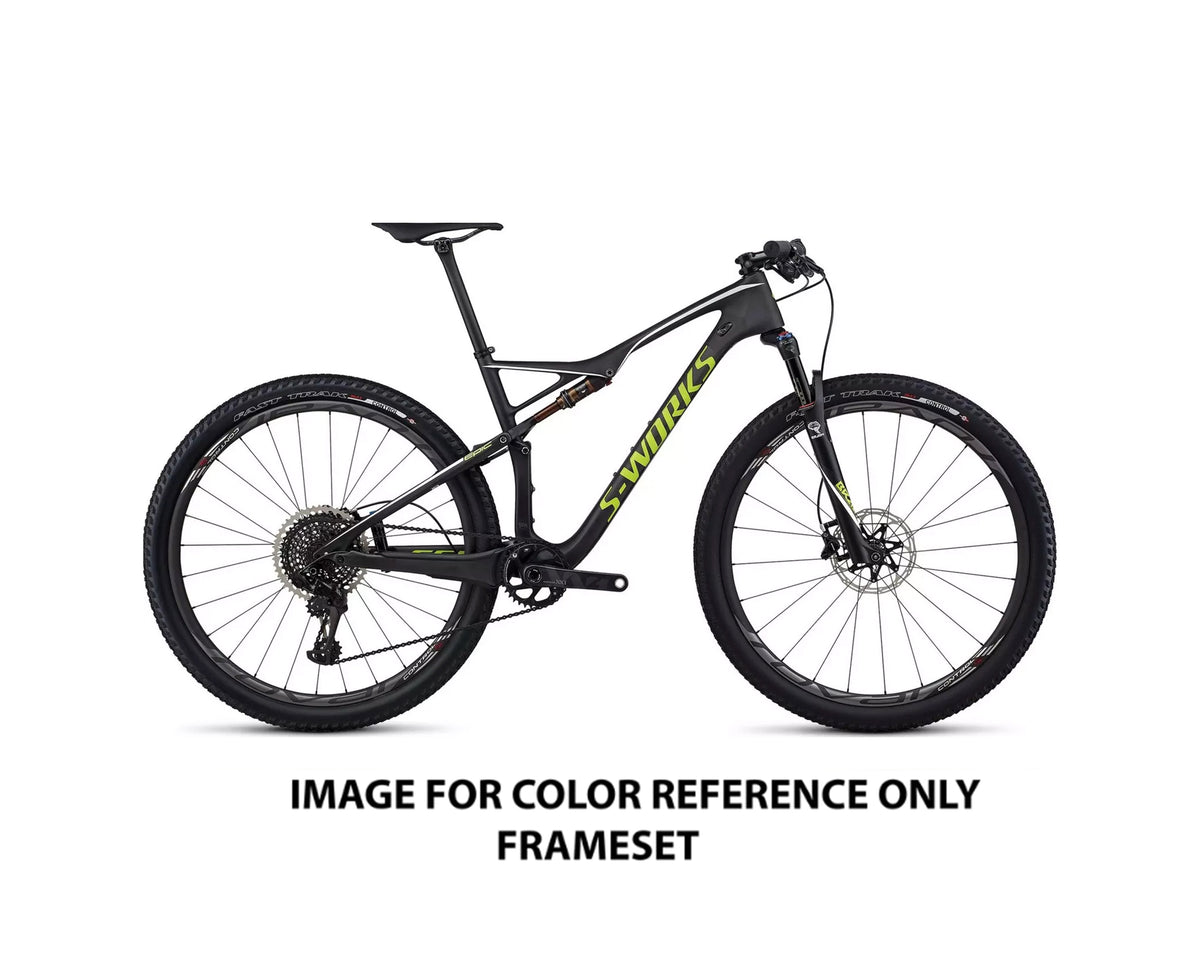 2017 Specialized S-Works Epic FSR Carbon WC 29 (FRAMESET ONLY) Carb/Hyp/Wht (XL)