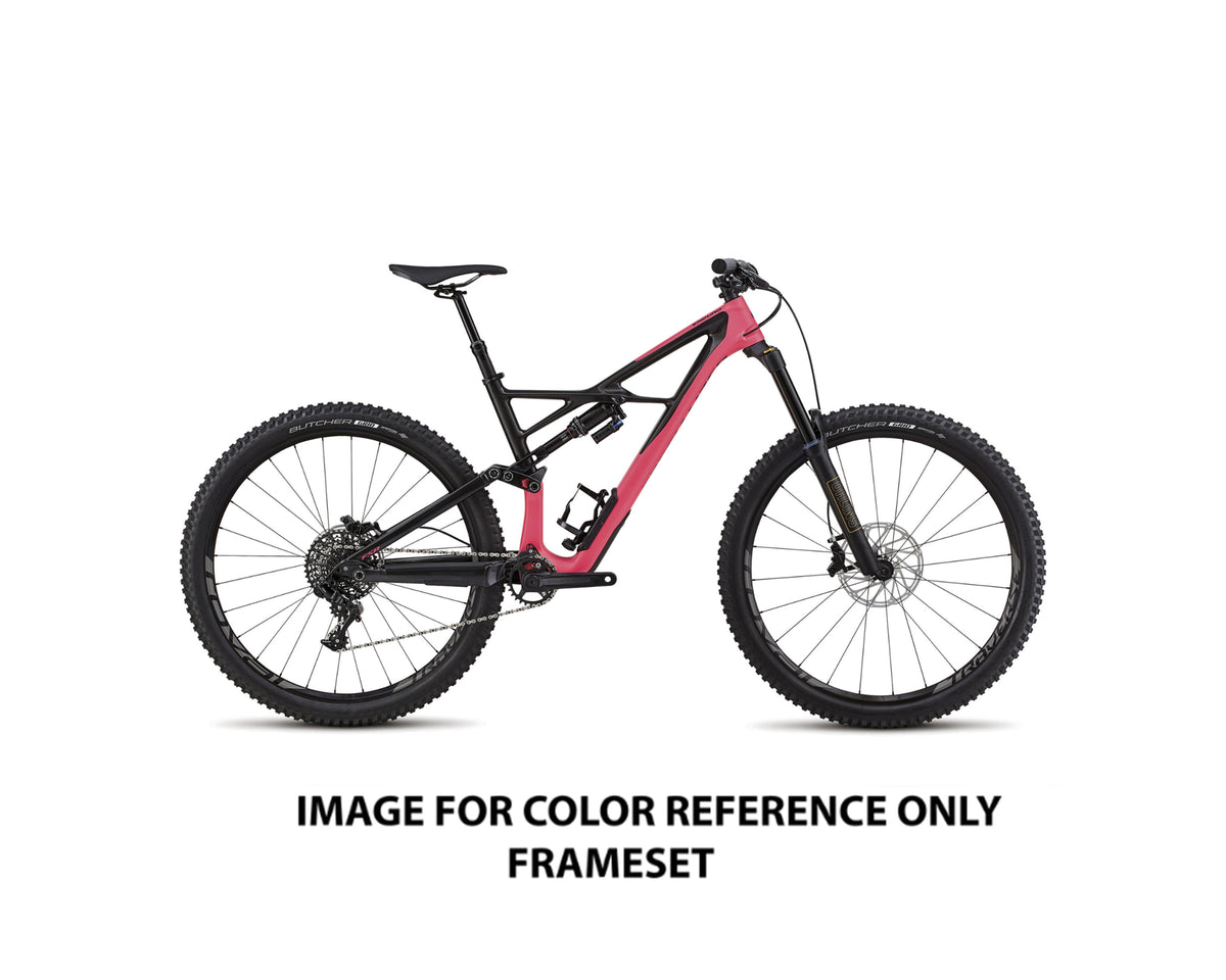 2018 Specialized Enduro FSR Elite Carbon 29/6Fattie (FRAMESET ONLY) (Blk/Wht / MD)