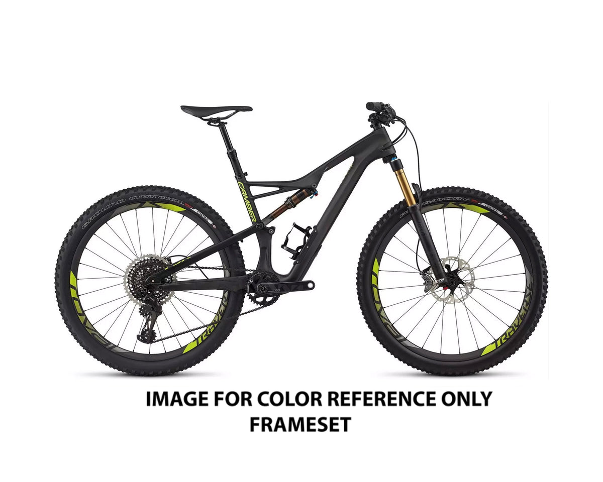 2017 Specialized S-Works Camber FSR Carbon 650B (FRAMESET ONLY) Carb/Blk/Hyp (LG)