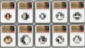 2026-S Semiquincentennial 10 Coin Proof Set NGC PF70 FDI 250 Hancock Label