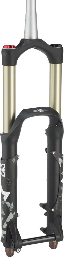 X-Fusion Metric HLR Suspension Fork (27.5" 180mm travel Tapered steerer 20mm Axle Black)