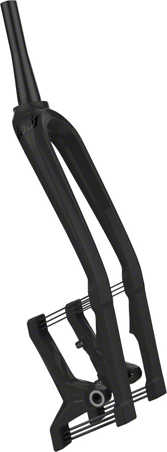 Lauf Trail Racer Suspension Fork (29" Fork 60mm Travel Regular Spring 15x100mm Thru Axle Gloss Carbon/Blue)