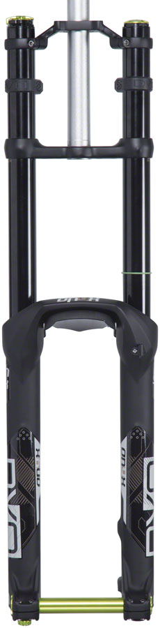 DVO Onyx Suspension Fork (Dual Crown Boost Fork 27.5" 203mm 20mm Axle Tapered Steerer Green)