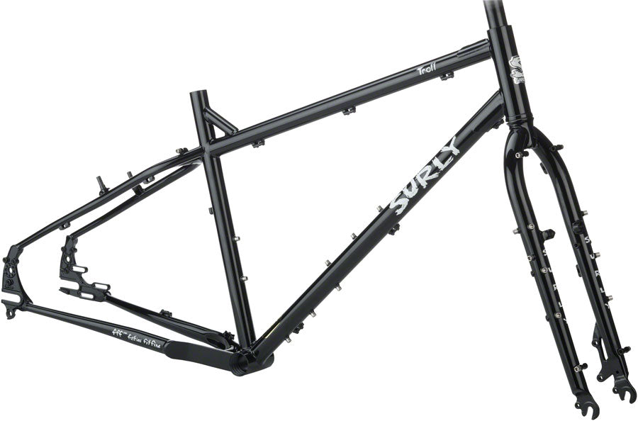 Surly Troll Frameset - Black (XL Forest)