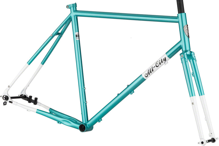 All-City Super Professional Frame - Blue Panther (Frameset 700c / 650b Steel Panther 49cm)