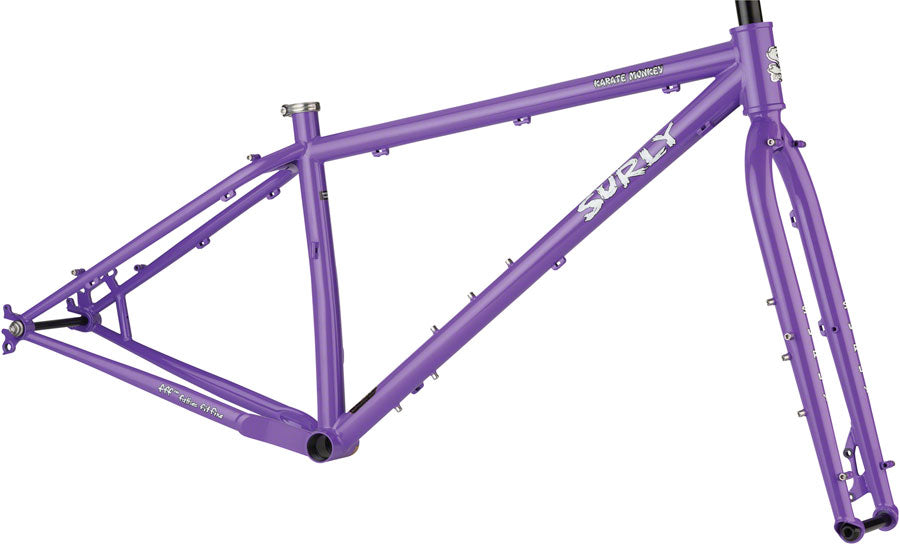 Surly Karate Monkey Stand Back Purple (Frameset MD)