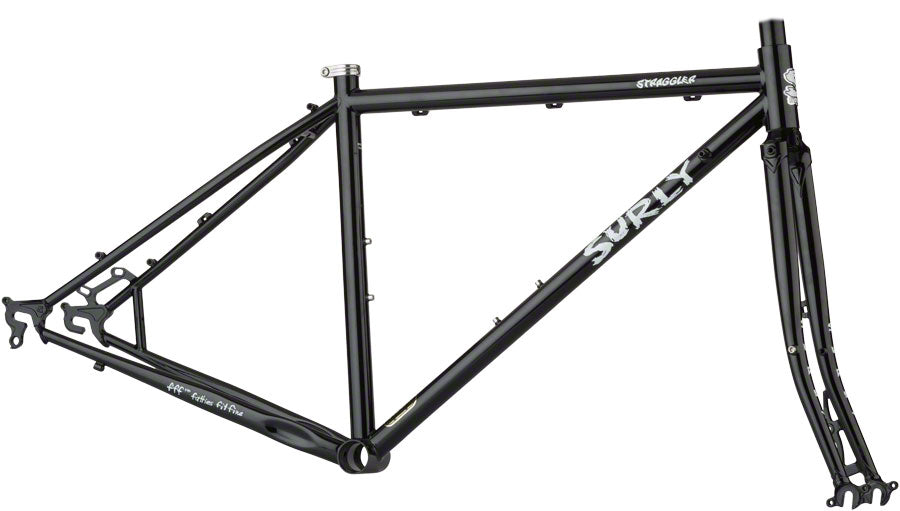 Surly Straggler 700c Black (58cm Glitter Dreams)