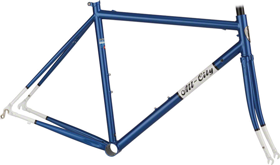 All-City Mr. Pink (46cm ZONA Frame Blue/White)