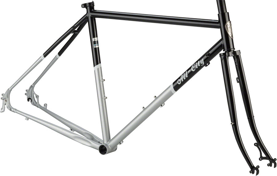 All-City Space Horse Disc Black/Silver (650B Frame 43cm)