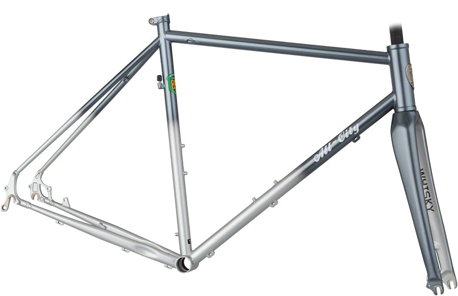 All-City Macho King (49cm MachoKing 853 Disc Silver Fade)
