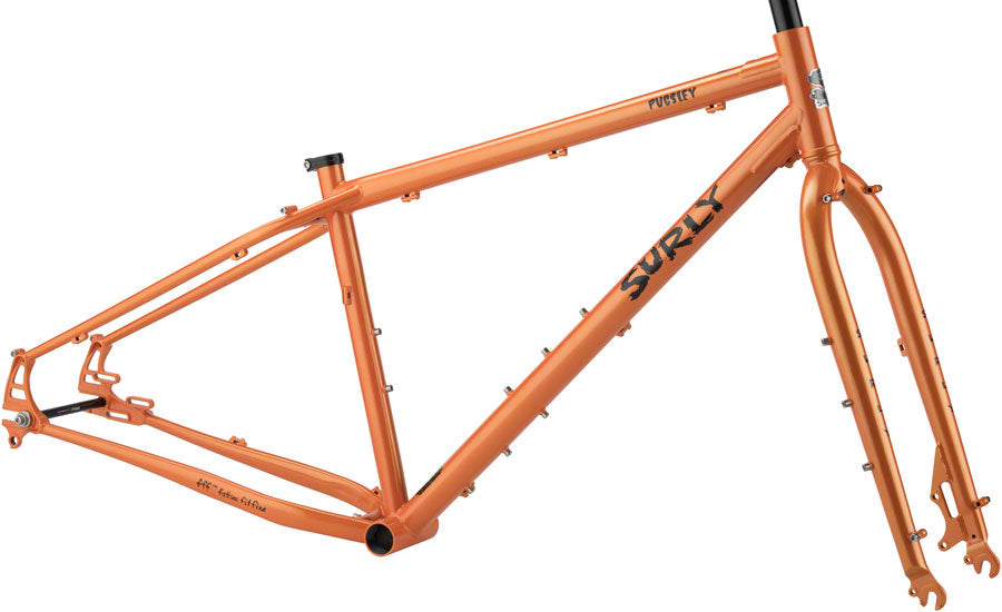 Surly Pugsley Frame - Candied Yam Orange (Frameset XL)