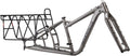 Salsa Blackborow Fat Bike Frameset - Gun Metal (Frame Aluminum Medium Gunmetal)