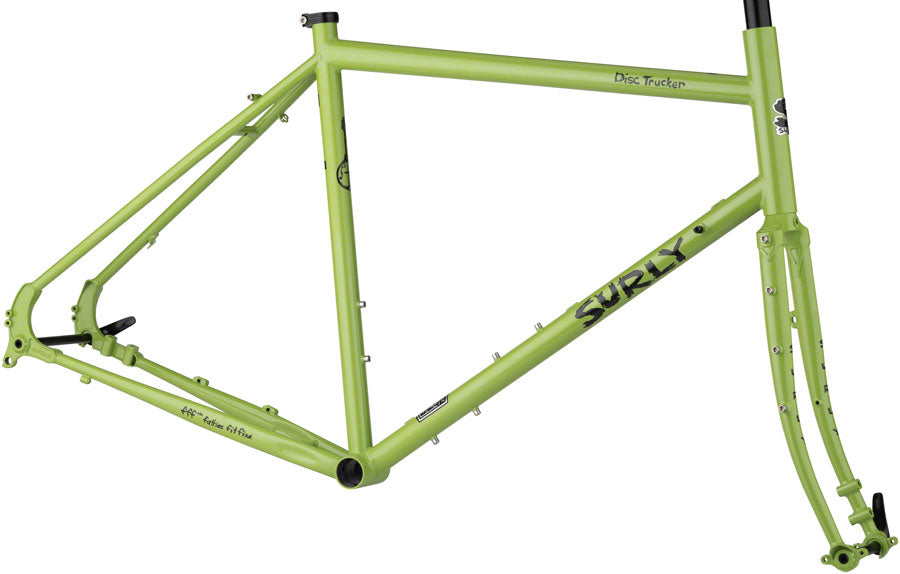Surly Disc Trucker Frameset - Pea Lime Soup 26 (26" Steel Soup 42cm)