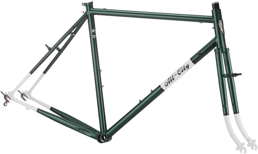 All-City Space Horse (55cm Spacehorse Frameset Green/White)