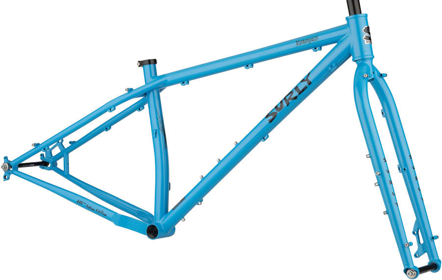 Surly Krampus Frameset - Tangled Up In Blue (29" Steel Blue Large)