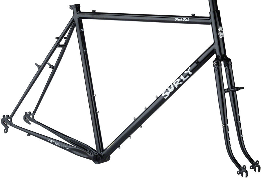 Surly Pack Rat 26" Frameset - Hi-Vis Black (38cm Hi-Viz)