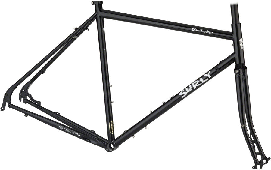 Surly Disc Trucker 700c Black (Frameset 62cm Hi-Viz)