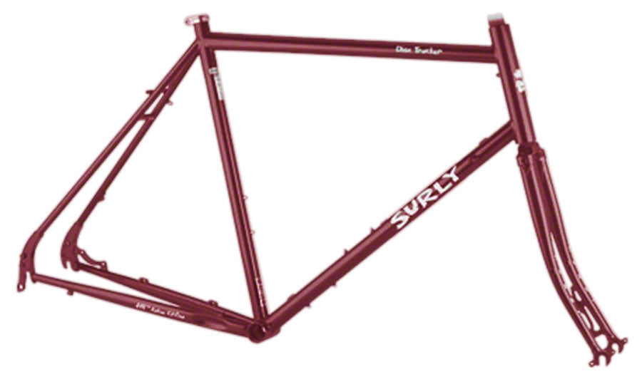Surly Disc Trucker 700c Brilliant Blue (Frameset 58cm Maroon)