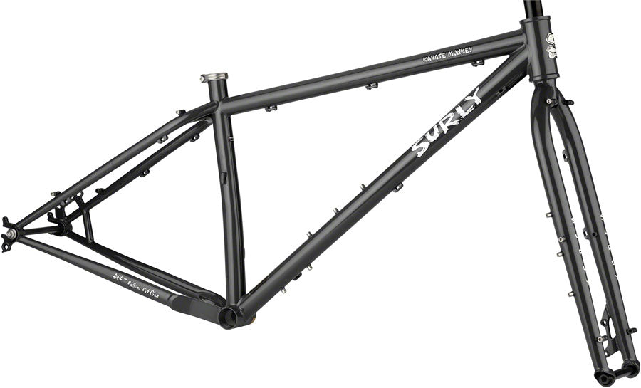 Surly Karate Monkey Hi-Viz Black (27.5" Steel Black Medium)