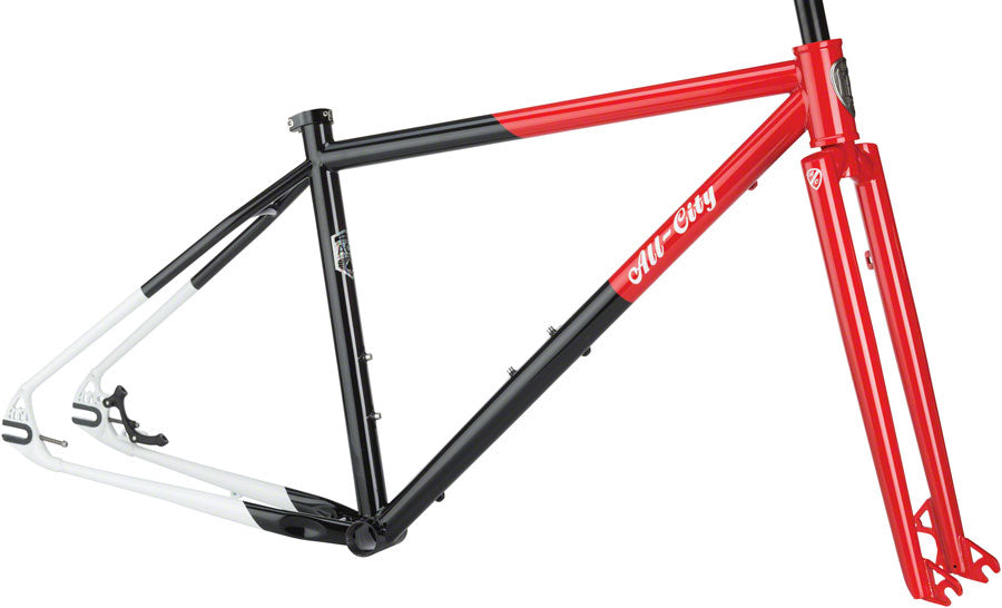 All-City Log Lady Frameset (Only Large Red/Black/White)