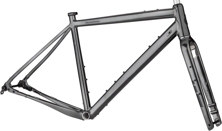 Salsa Stormchaser Frame - Black (Aluminum Black 56cm)