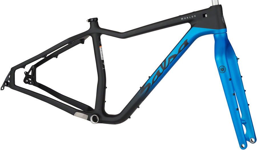 Salsa Mukluk Carbon (Frameset SM Black/Blue)