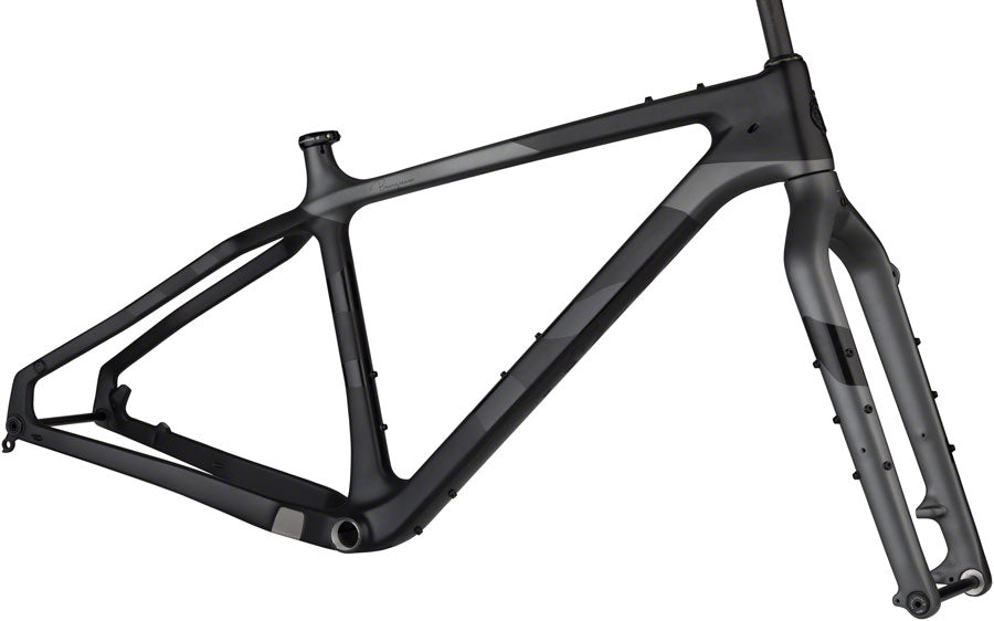 Salsa Beargrease Carbon Black Fat Bike Frame (Frameset XL)