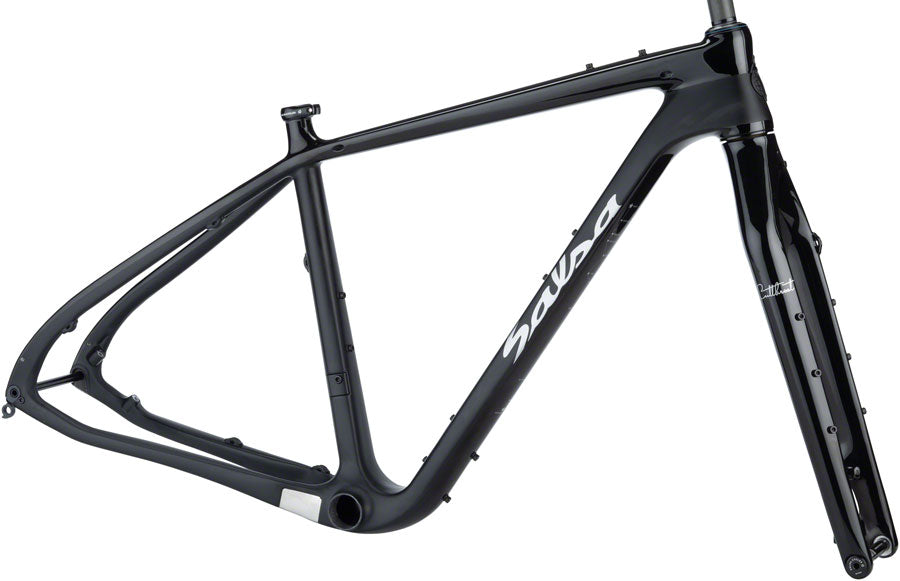 Salsa Cutthroat Frameset - Black (SM)