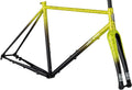 All-City Macho King A.C.E. Frame - Yellow Fade Splatter (Frameset 700c Steel Splatter 46cm)