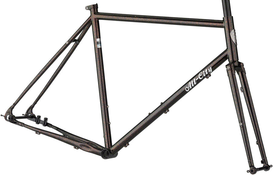 All-City Super Professional Frame - Goldust (Frameset 700c / 650b Steel Goldust 52cm)