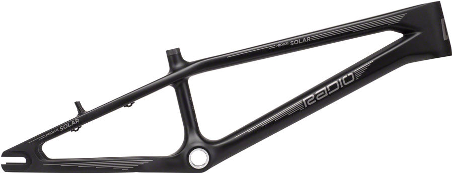 Radio Solar BMX Race Frame (Pro XL 21.25" TT Matt Black / Teal)