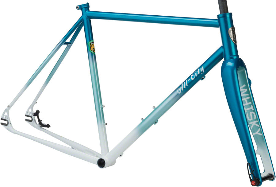 All-City Nature Boy 853 (Disc Frameset 61cm Teal/White Fade)