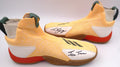 Trae Young Autographed Peach Adidas Shoes "Ice Trae" Atlanta Hawks Light Strike Size 12.5 Beckett BAS QR #BL93441