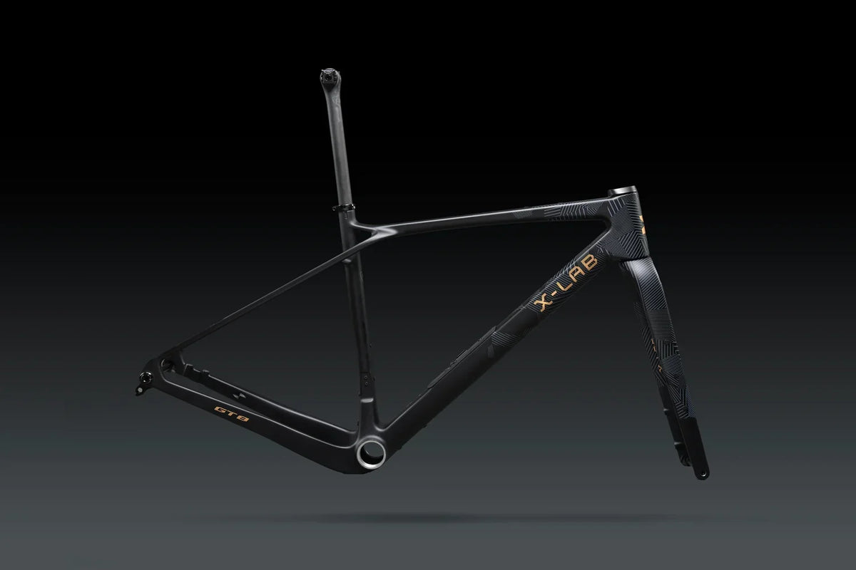X-Lab GT8 700c Carbon Frameset - Afterburner Black (Afterburner / Large)