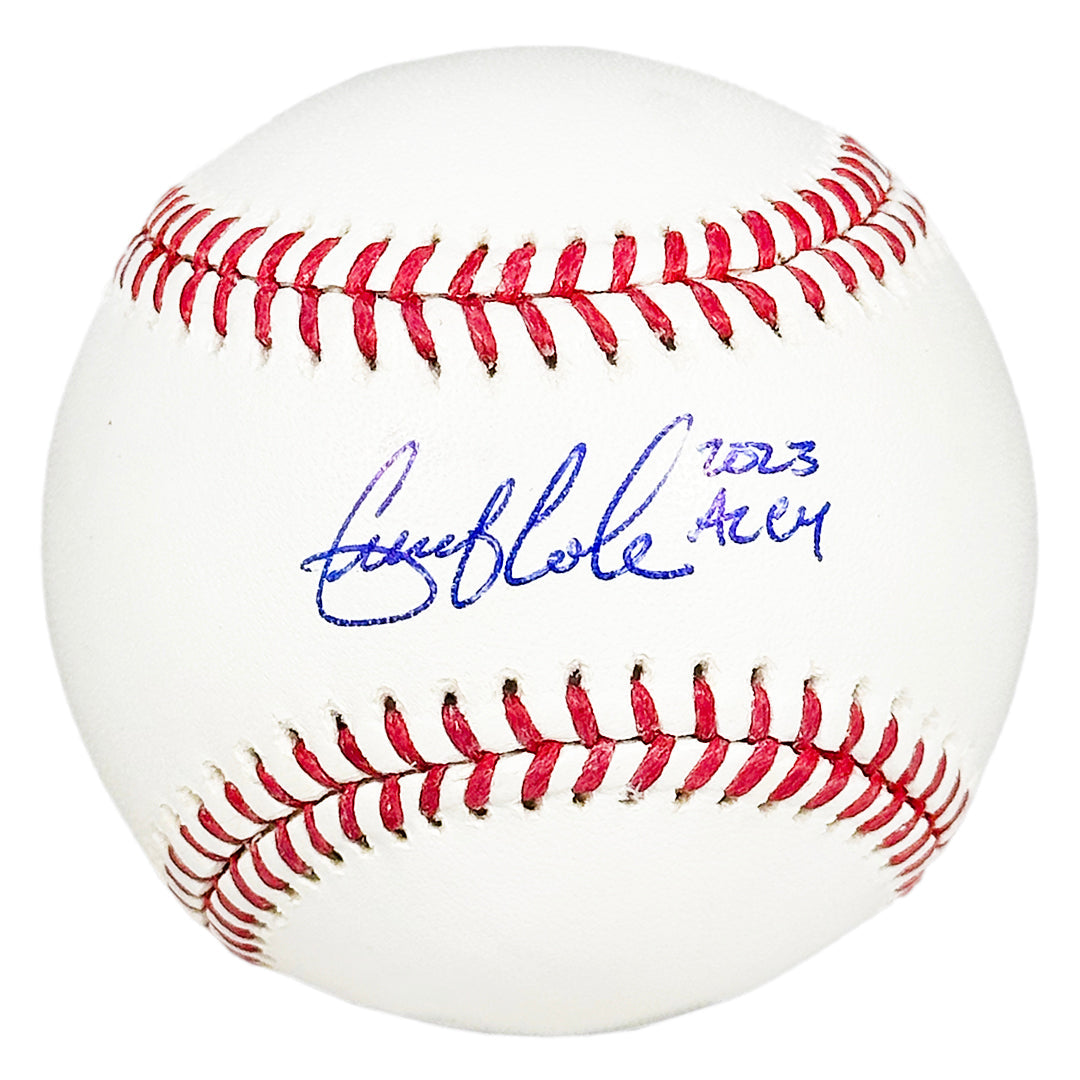 Gerrit Cole Signed 2023 AL Cy Inscription Rawlings Official Major League Baseball (Fanatics/MLB)
