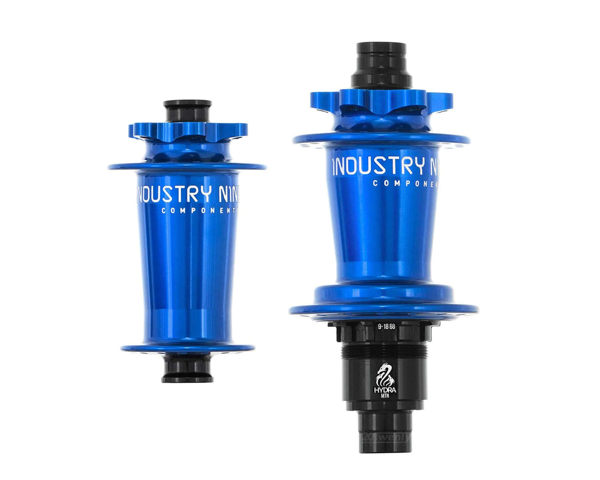 Industry Nine Hydra Mtn Classic Hubset 32H ISO 6 Bolt 15x110 12x148 XD Blue
