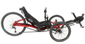 HP Velotechnik Gekko fx 26 Shimano Steps 5000 418 Wh Performance Recumbent Trike Magma Red