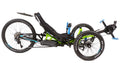 HP Velotechnik Scorpion fs 26 Enduro Shimano STEPS EP801 630Wh Green Recumbent Trike