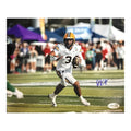 Jaron-Keawe Sagapolutele Signed California Pose 3 Football 8x10 Photo (JSA)