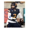Jaron-Keawe Sagapolutele Signed California Pose 14 Football 8x10 Photo (JSA)