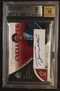 2003 SP Game Used Rookie Exclusive Autographs Dwyane Wade #RE39 /100 BGS 9