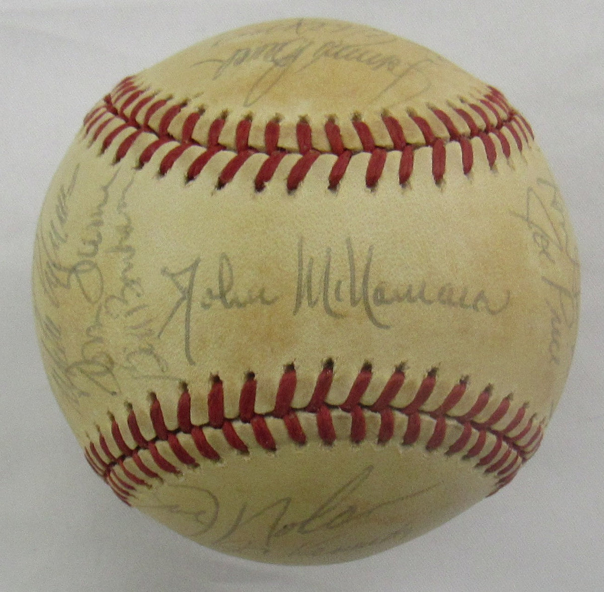 1980 Cincinnati Reds Team Ball - Johnny Bench, Tom Seaver, George Foster