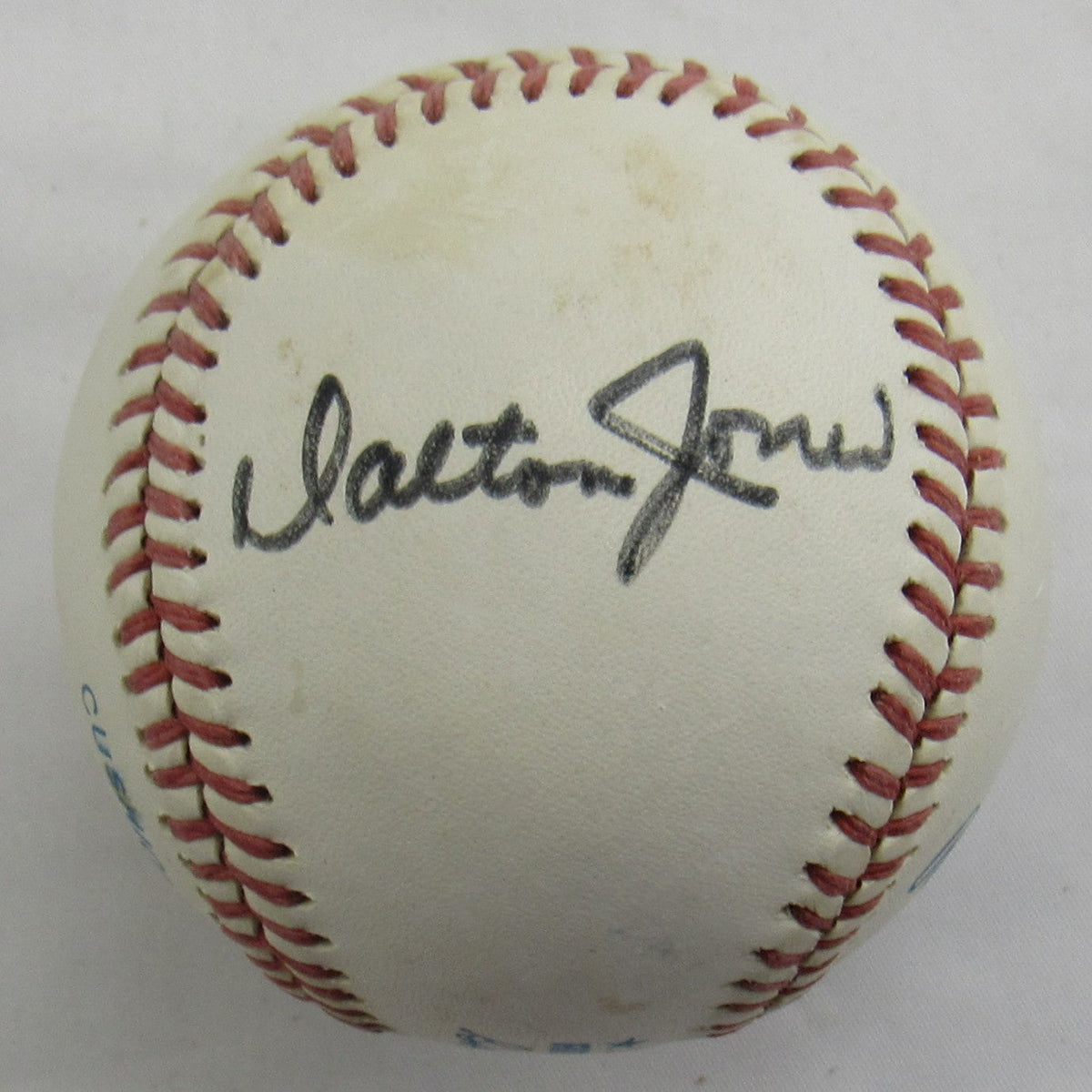 Dalton Jones Signed Auto Baseball B172
