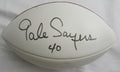 Gale Sayers Signed Auto Wilson Football JSA CM07450