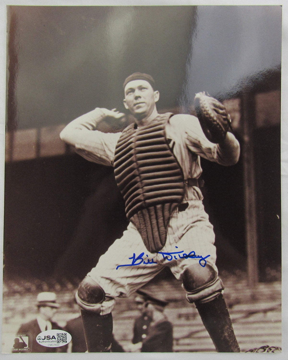 Bill Dickey Auto 8x10 Photo JSA CM07400