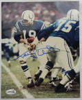 Johnny Unitas Signed Auto 8x10 Photo JSA CM07362