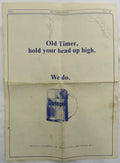 Joe DiMaggio Clay Carroll Signed Auto Mets Pamphlet