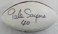 Gale Sayers +1 Signed Wilson Football JSA CL12142